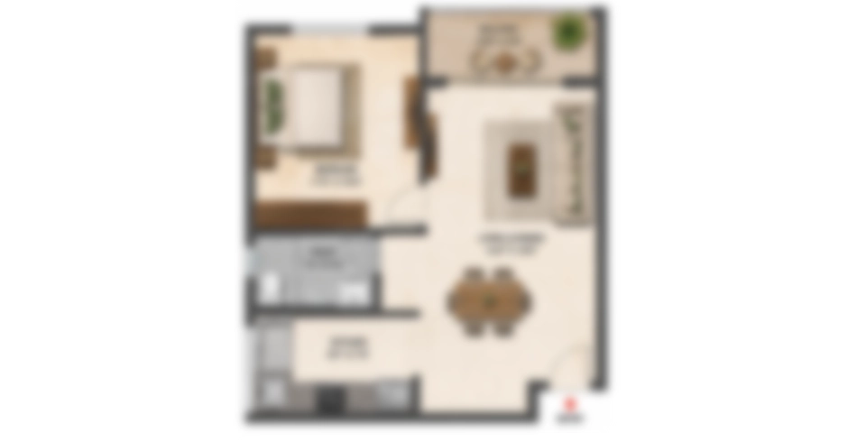 NewLaunch Upcomings Thane East Floor Plan